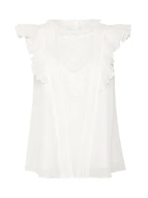 Hana Applique Embroidered Top