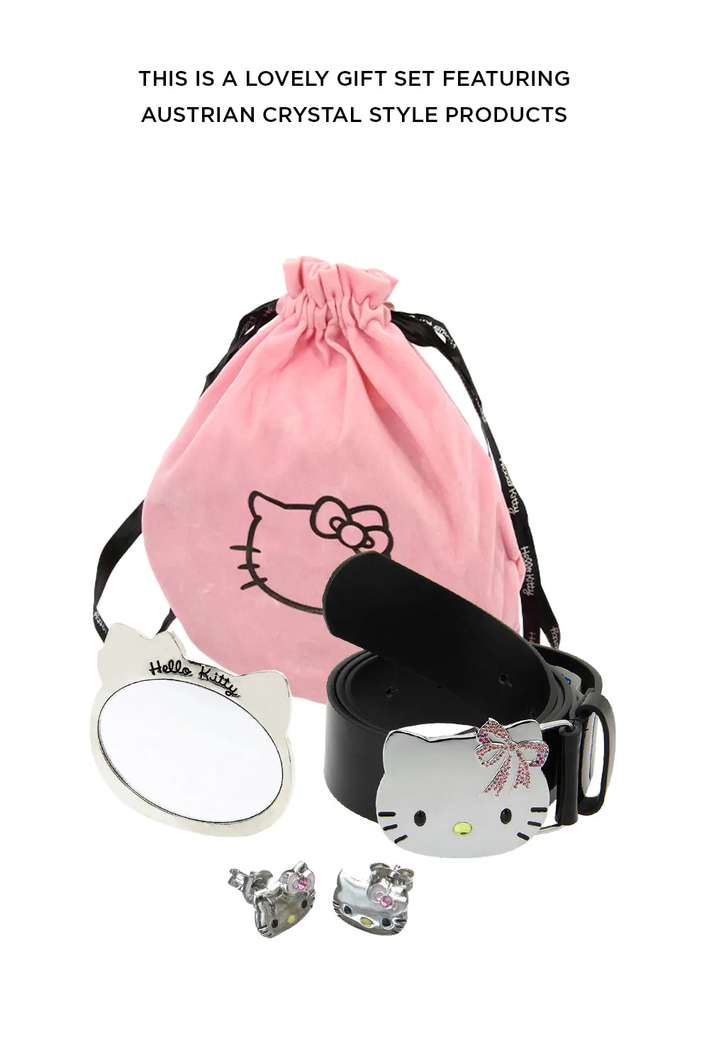 Hello Kitty Austrian Crystal Style Gift Set