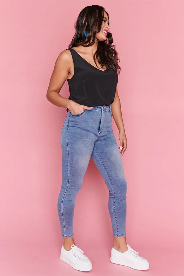 Kimmy Denim Blue Jeans