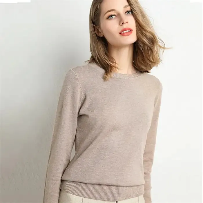 Knitted Pullover Women Sweater