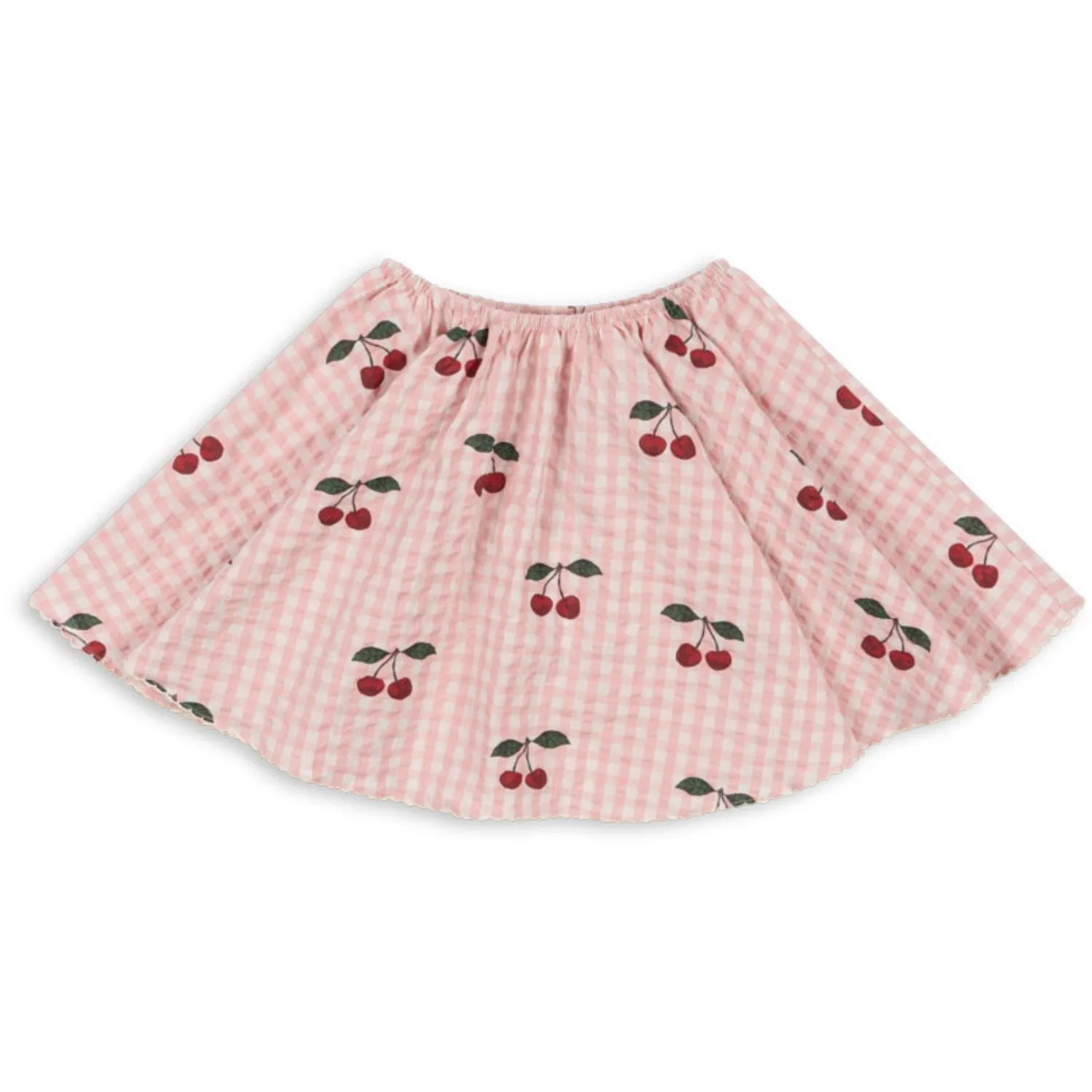 Konges Sløjd Cherry Check Kim Skirt Gots