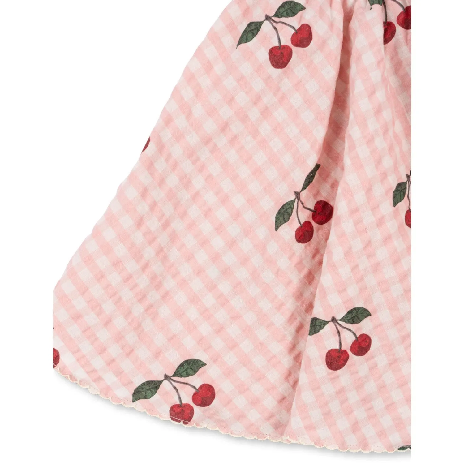 Konges Sløjd Cherry Check Kim Skirt Gots