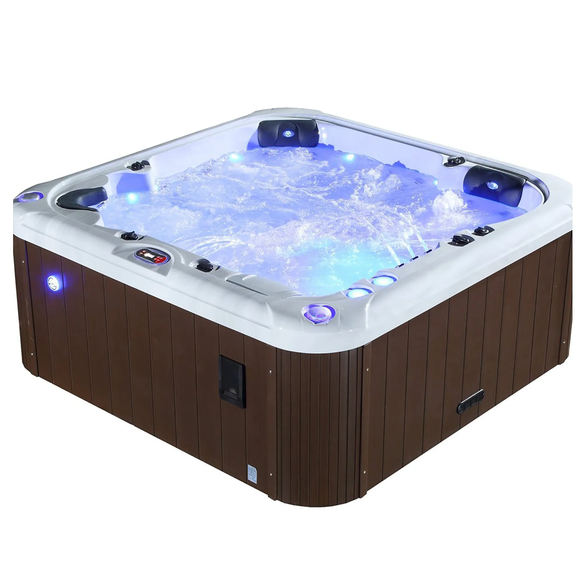 London AI Hot Tub | 6-Person 44-Jet | 213 x 213 cm