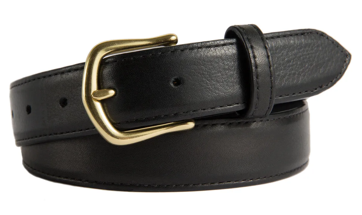 Madison Belt, (1.25") Gold Buckle