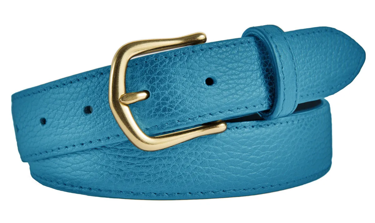 Madison Belt, (1.25") Gold Buckle