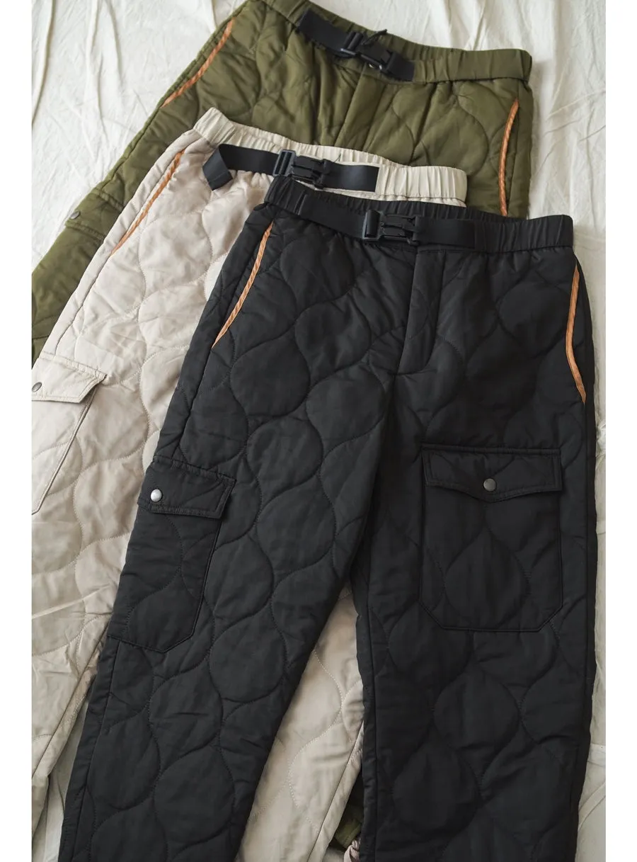 Men's Quilted Work Pants