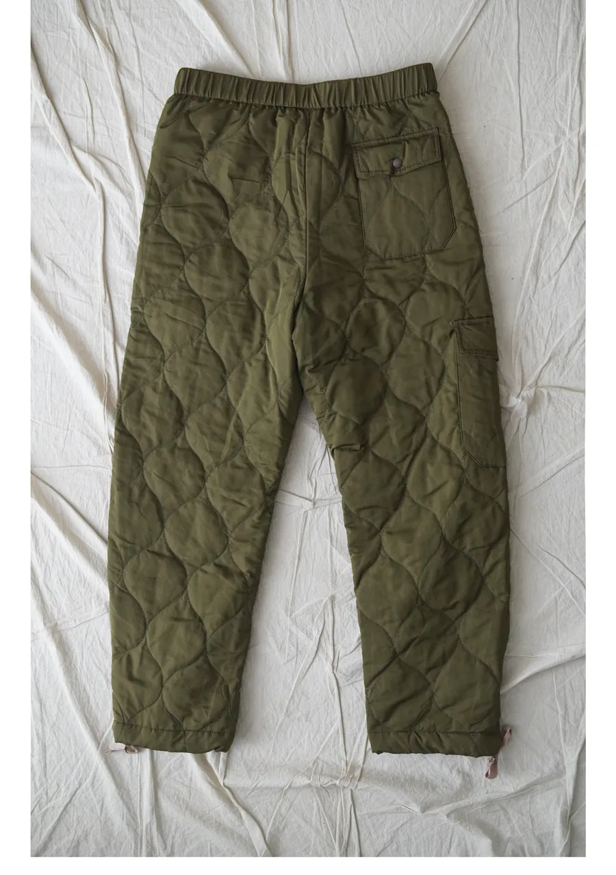 Men's Quilted Work Pants