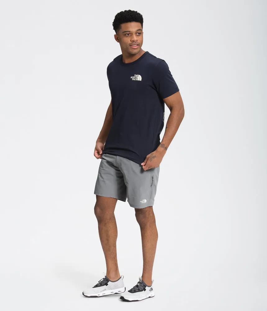 Men's Rolling Sunk Packable Short in Meld Grey by The North Face