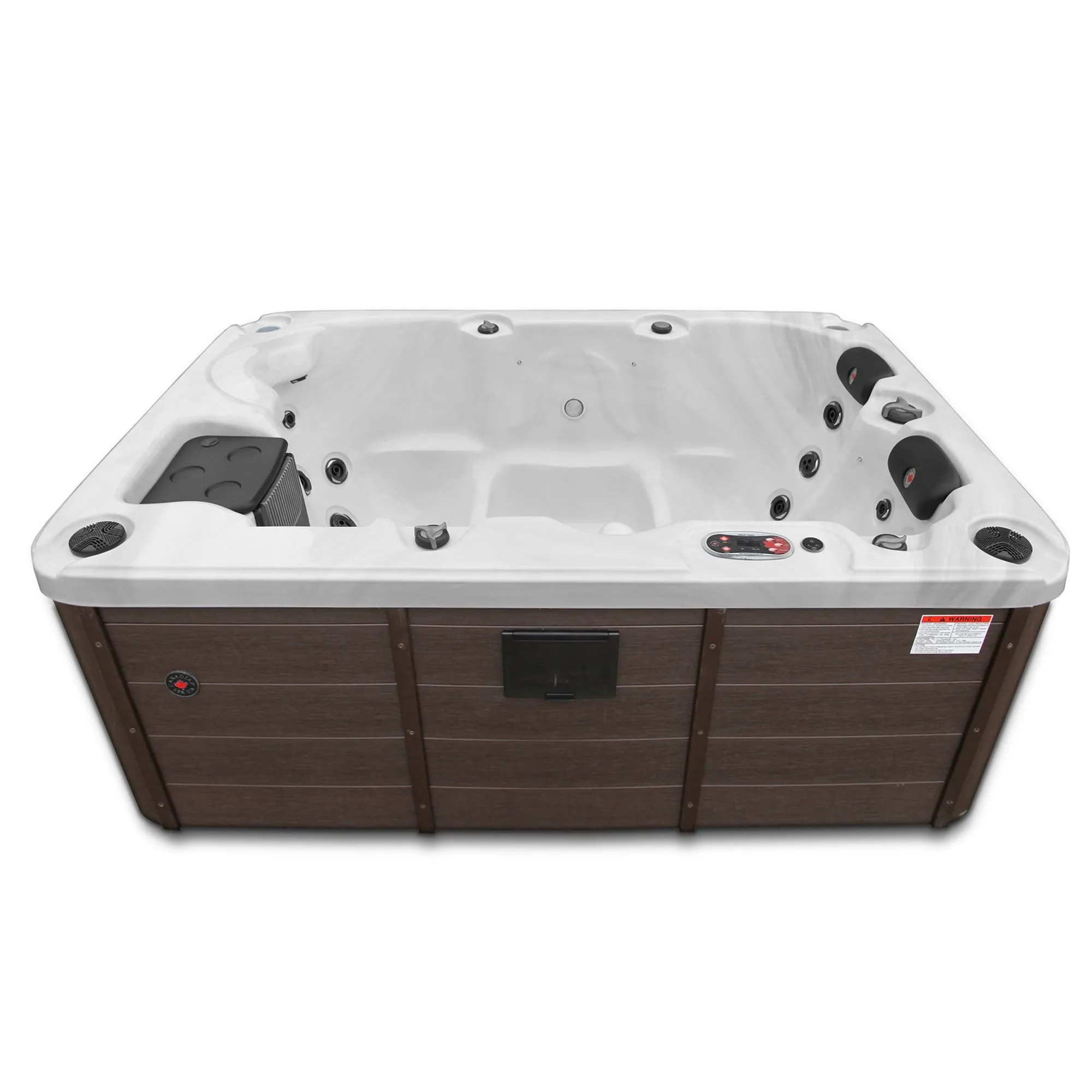 Montreal AI Plug & Play Hot Tub | 3-Person 24-Jet | 213 x 150 cm