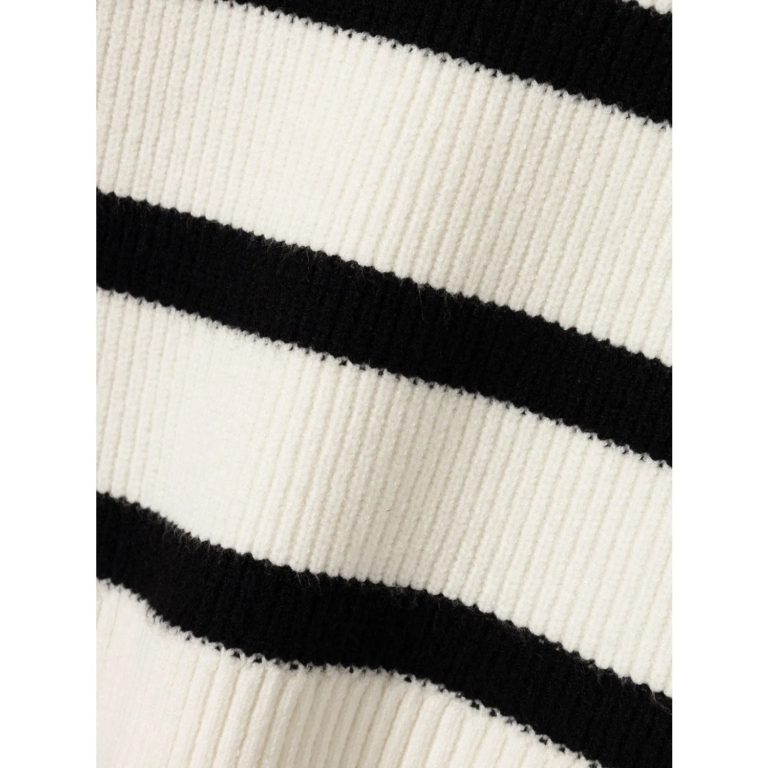 Name It Jet Stream W. Black Stripes Nilla Short Knit Blouse