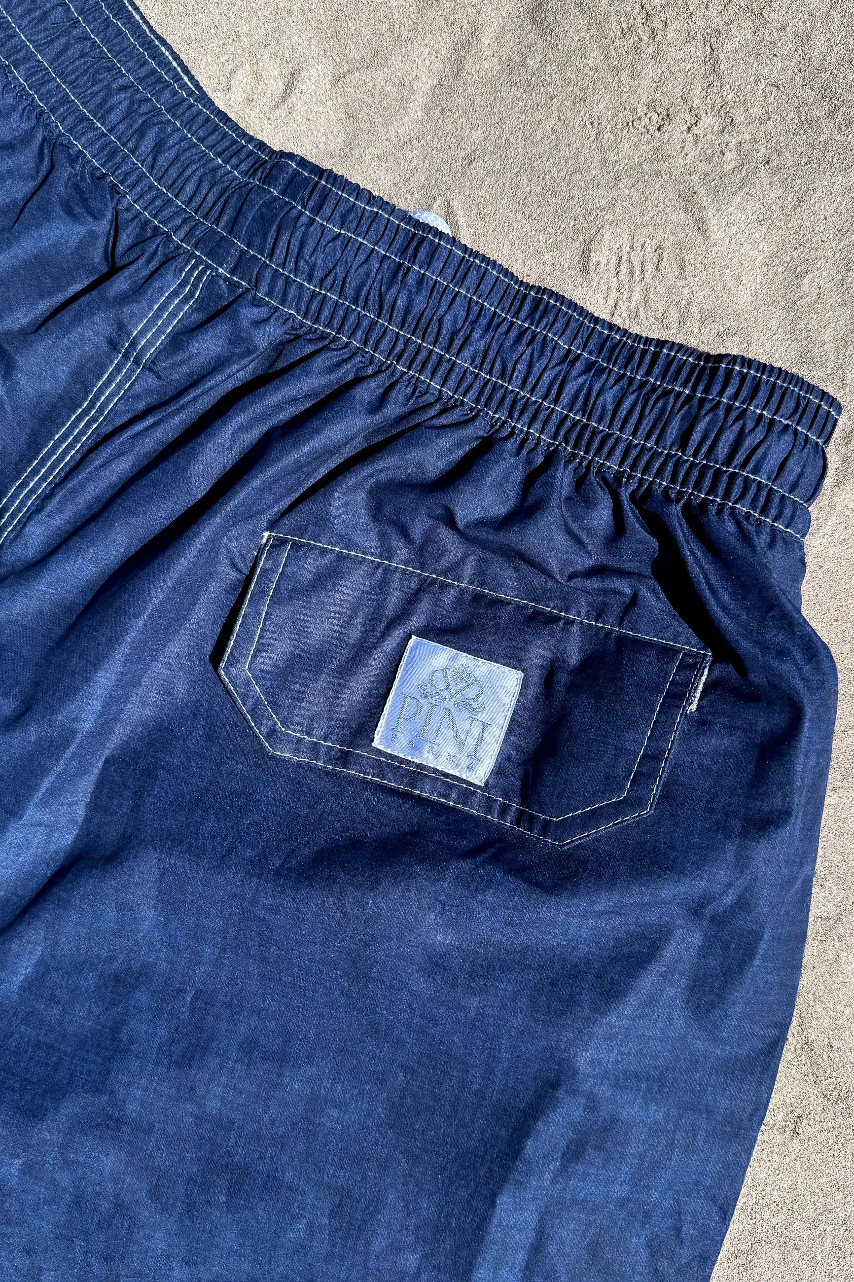 Navy blue swim shorts - Made in Italy