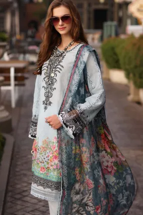 Noor by Saadia Asad Luxe PrintKari Lawn Collection – D7-B