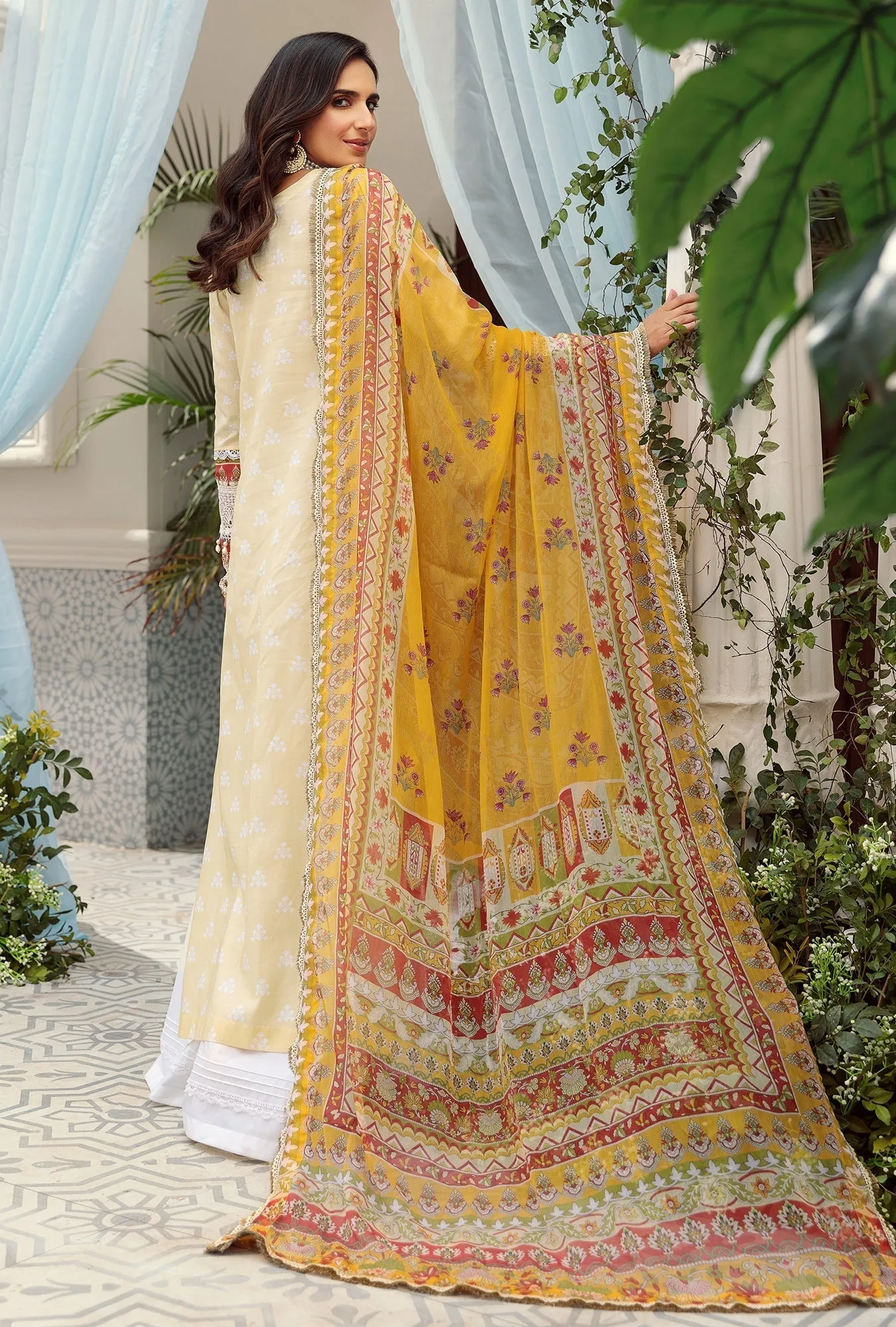 Noor Prints by Saadia Asad Lawn Collection 2022 – D7-B