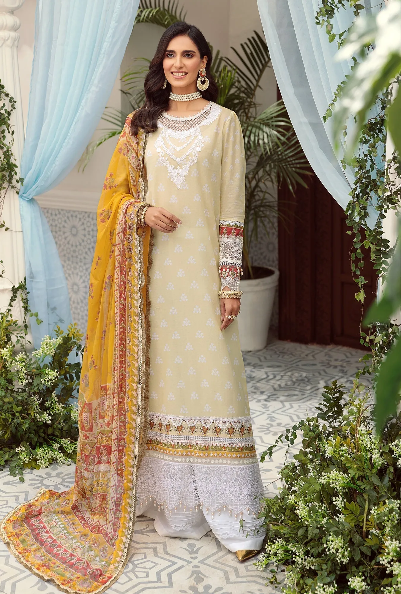 Noor Prints by Saadia Asad Lawn Collection 2022 – D7-B