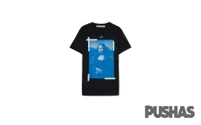 Off-White Mona Lisa Slim Fit Tee 'Black'