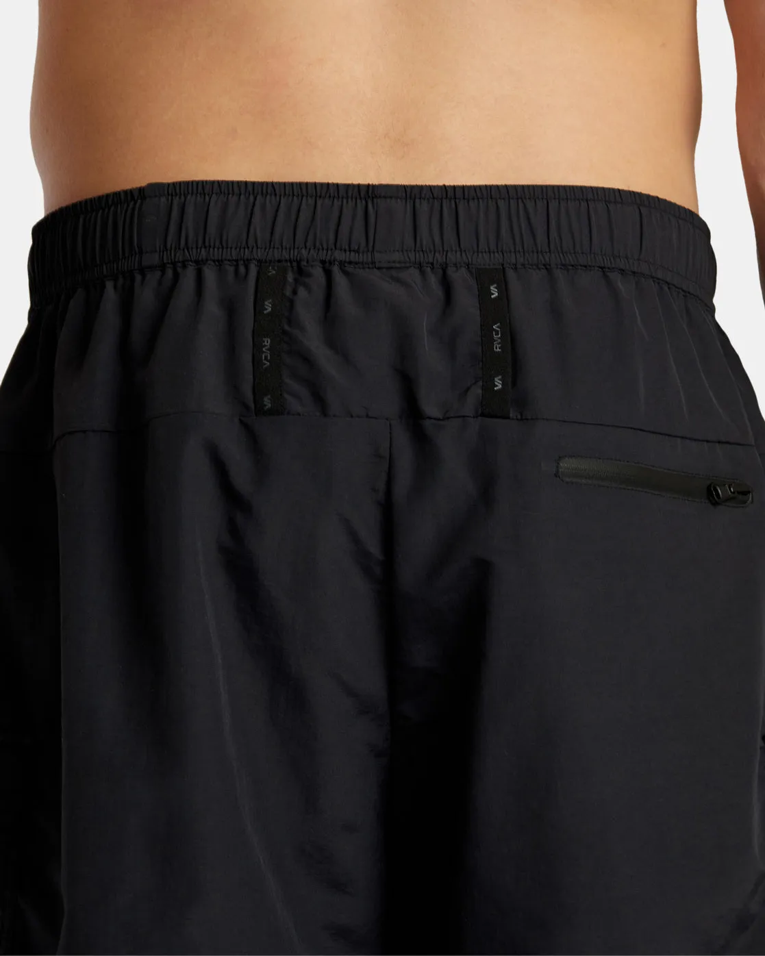 Outsider Packable Cargo Shorts Utility Shorts - Black