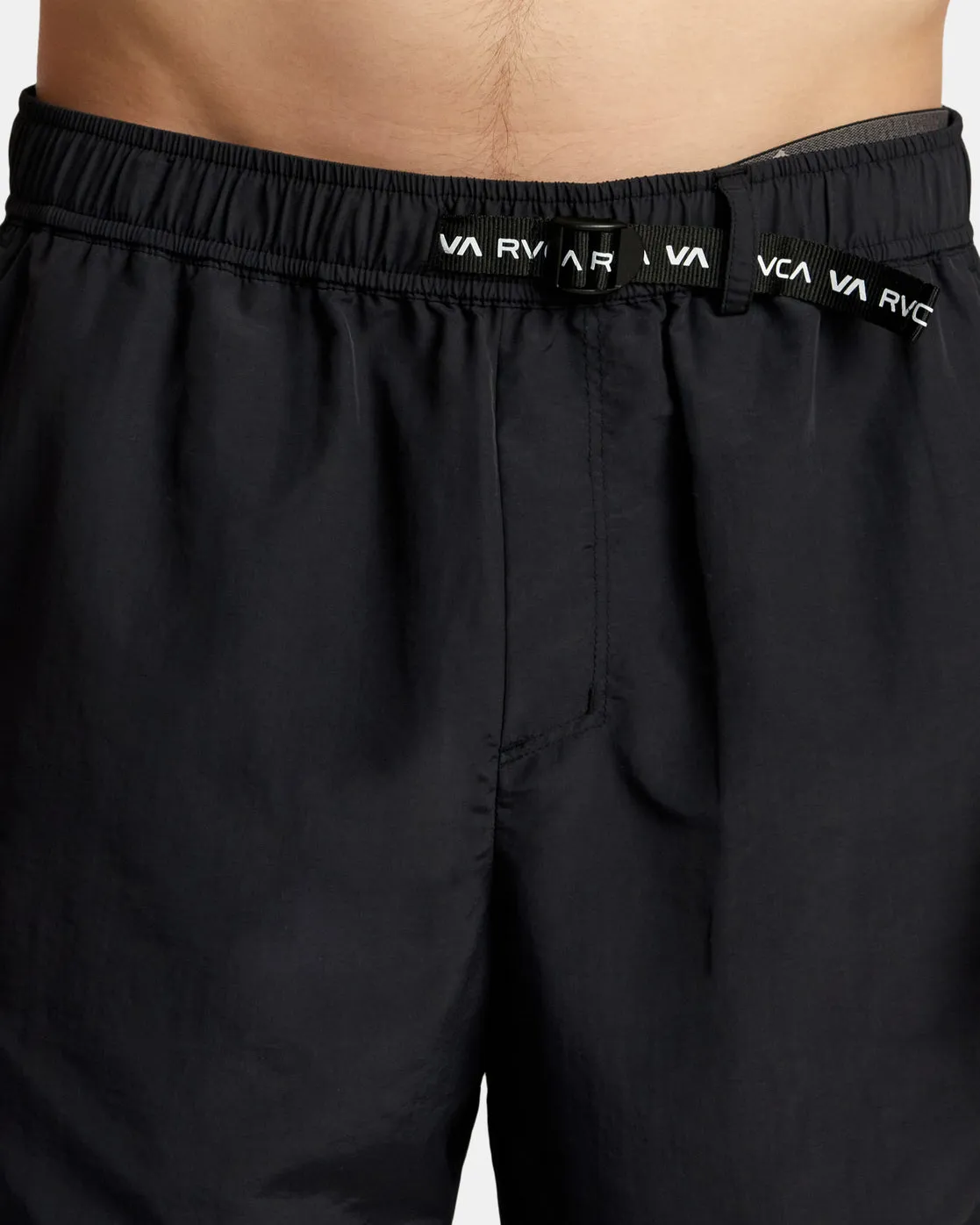 Outsider Packable Cargo Shorts Utility Shorts - Black