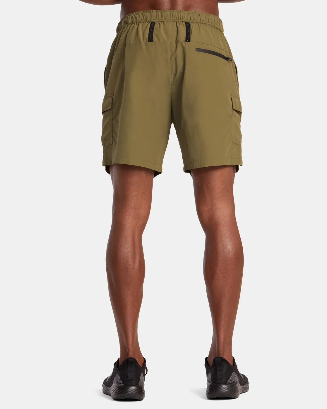 Outsider Packable Cargo Shorts Utility Shorts - Olive