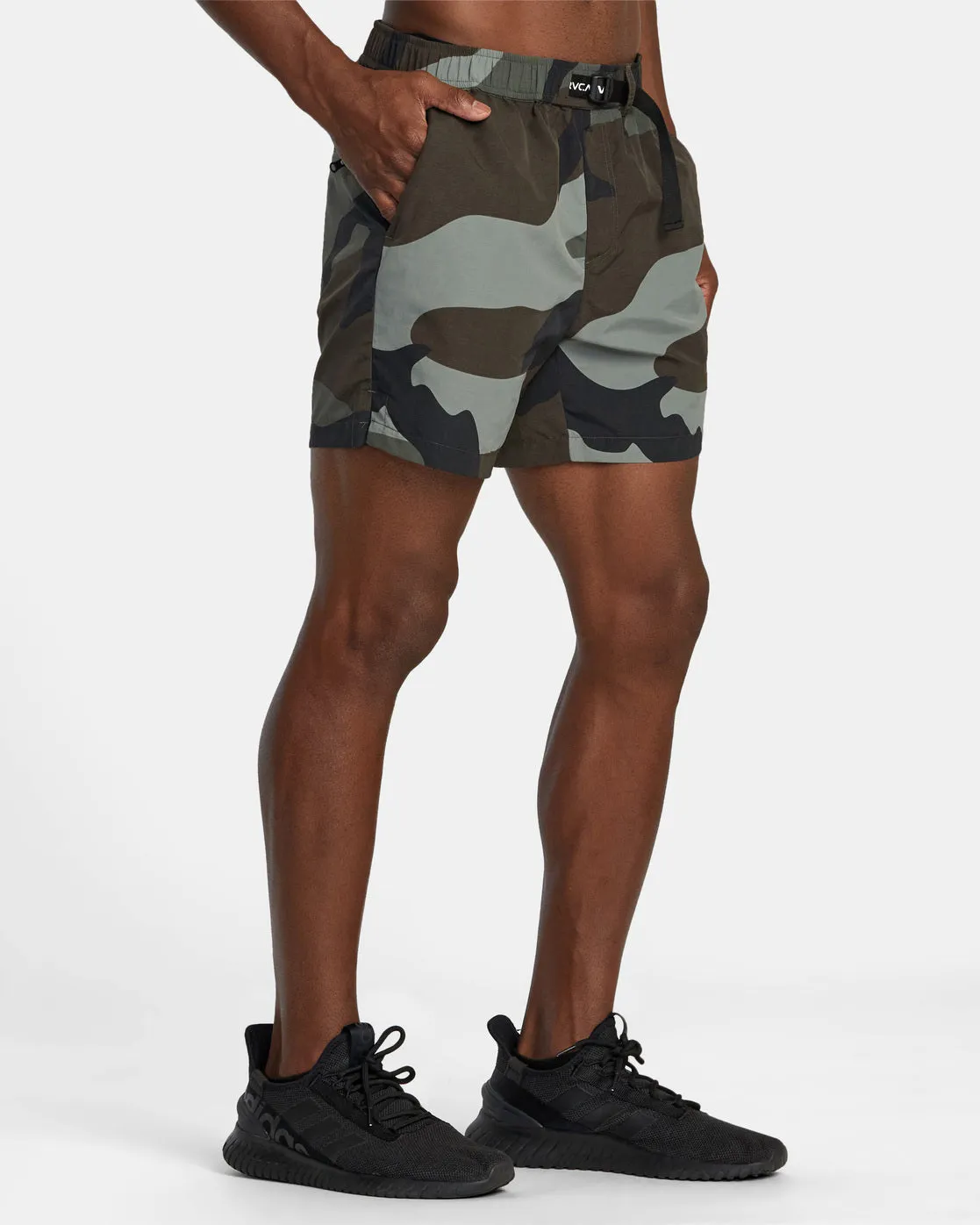 Outsider Packables 16" Lightweight Packable Shorts - Big Camo