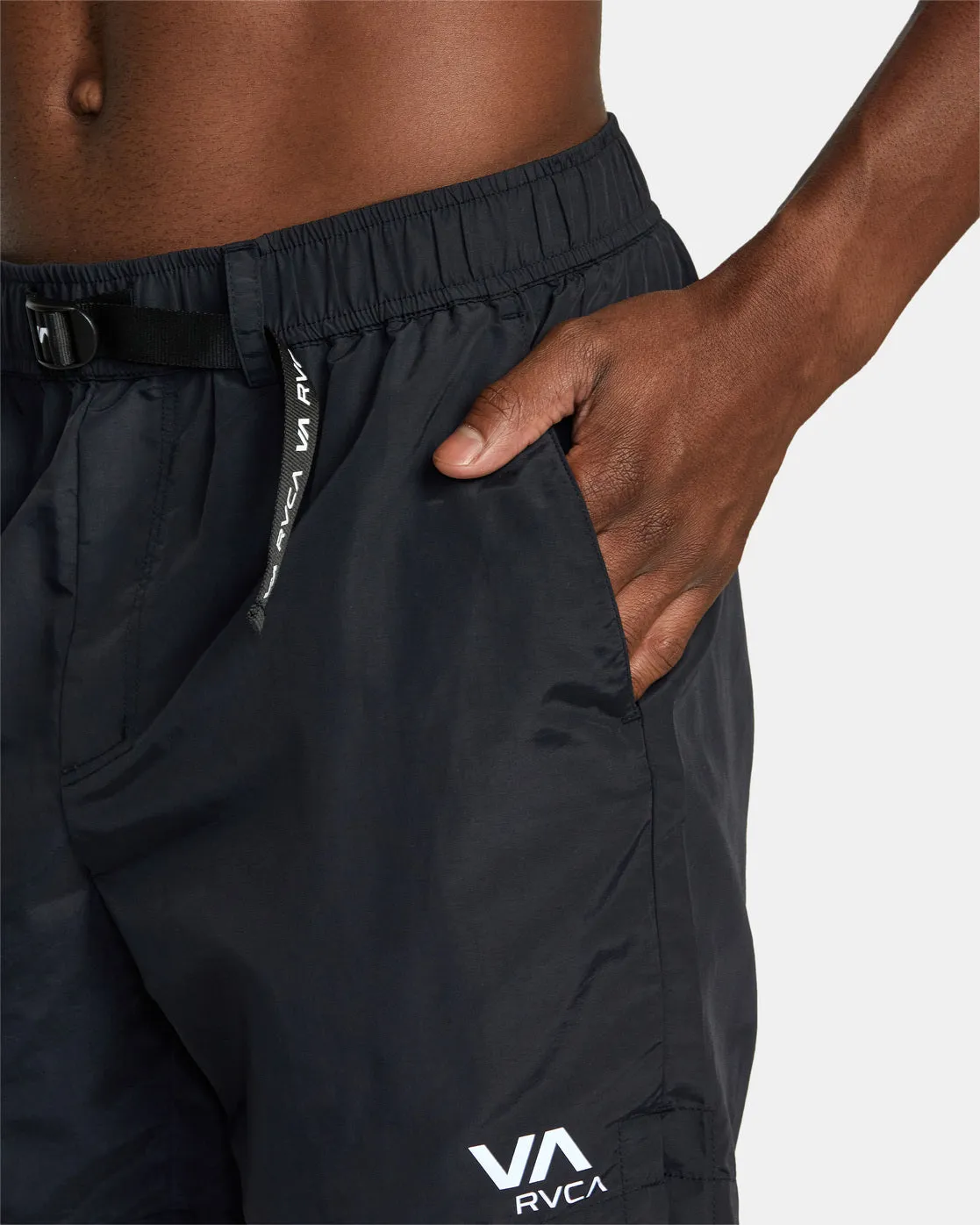 Outsider Packables 16" Lightweight Packable Shorts - Black