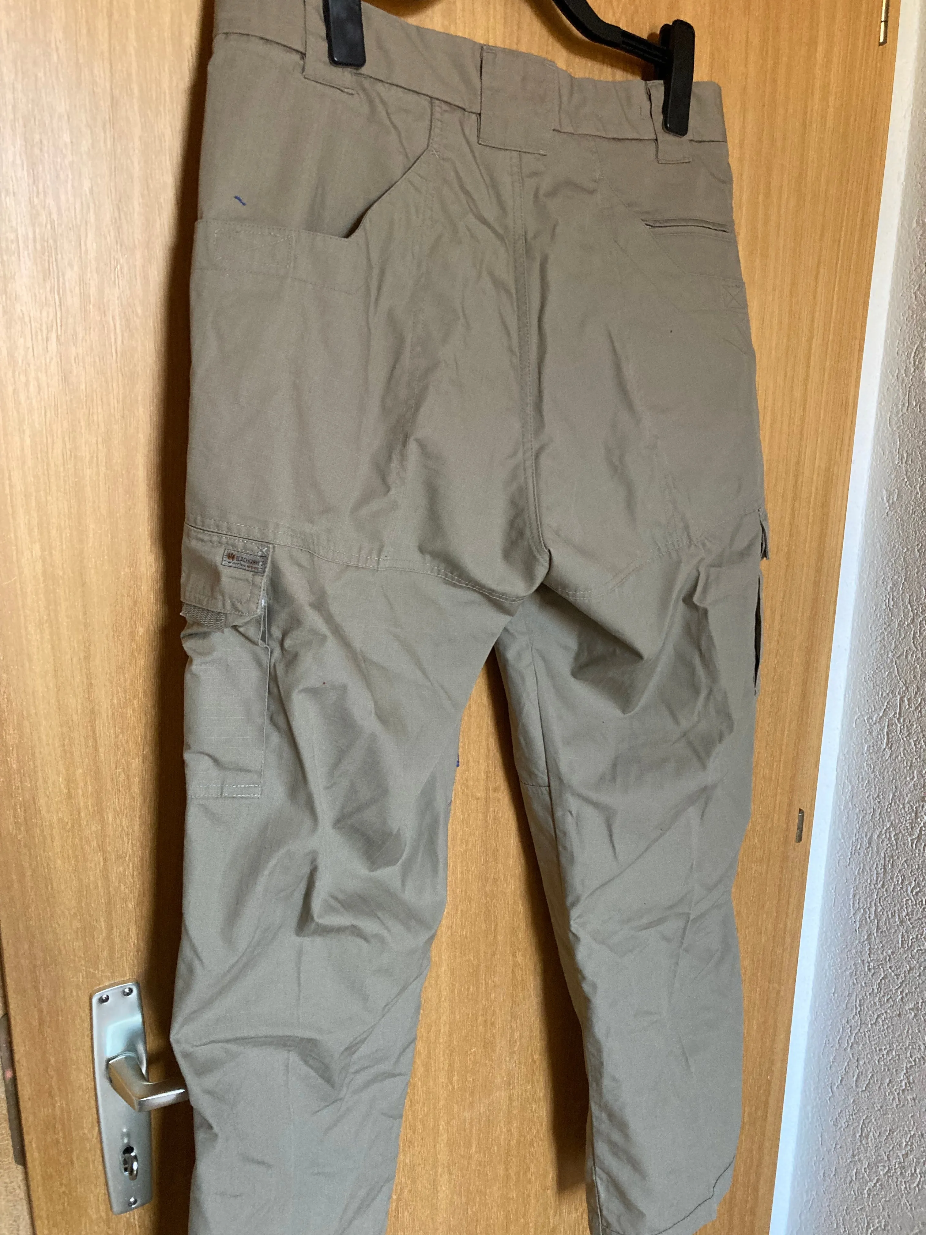 Pants, Blackhawk Warrior Wear Cargo Pants Men's 38x32 Tactical Military Ripstop Khaki (new)