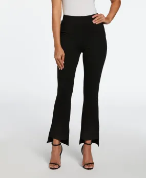 Petite Step Hem Ponte Knit Pull-On Pant