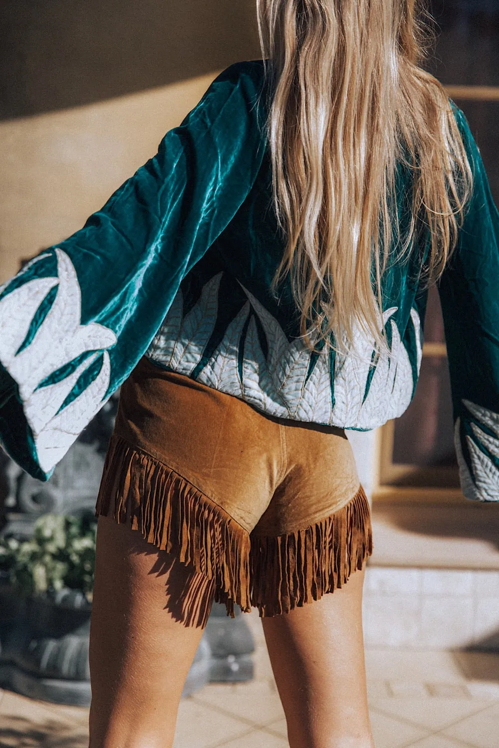 Ramblin’ Man Velvet   Suede Shorts