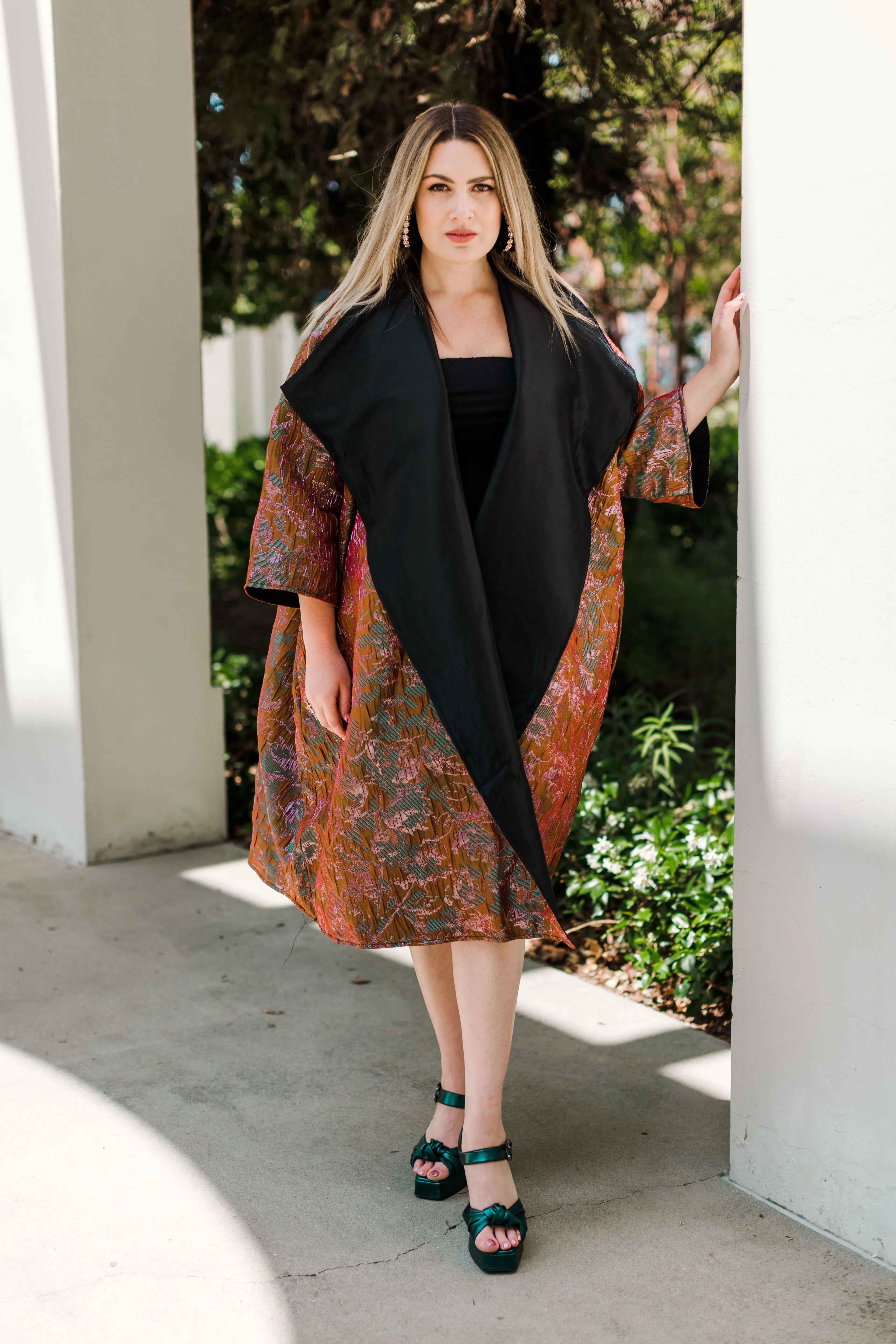 Reversible Opera Coat in "Capriccio"