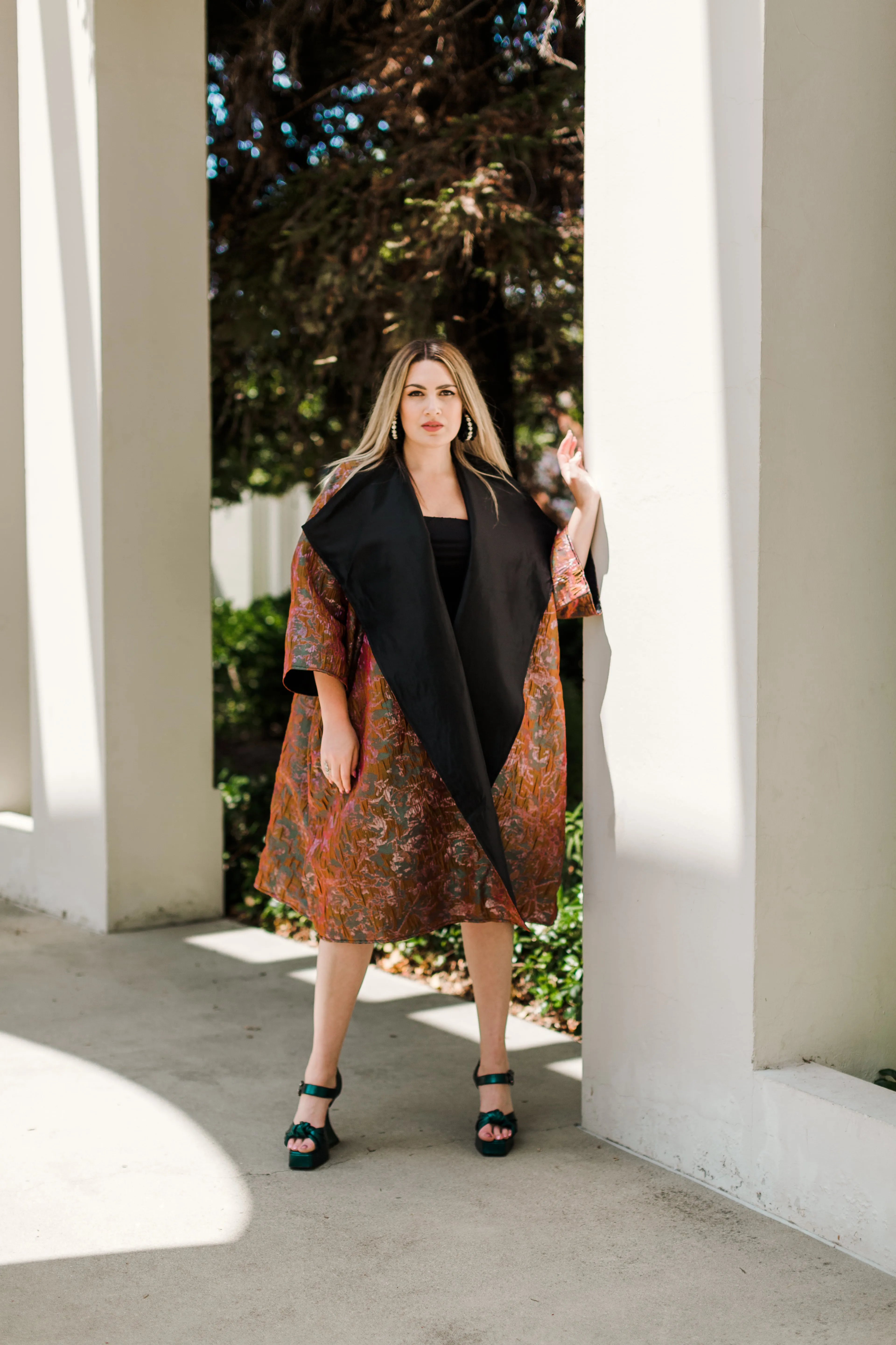 Reversible Opera Coat in "Capriccio"