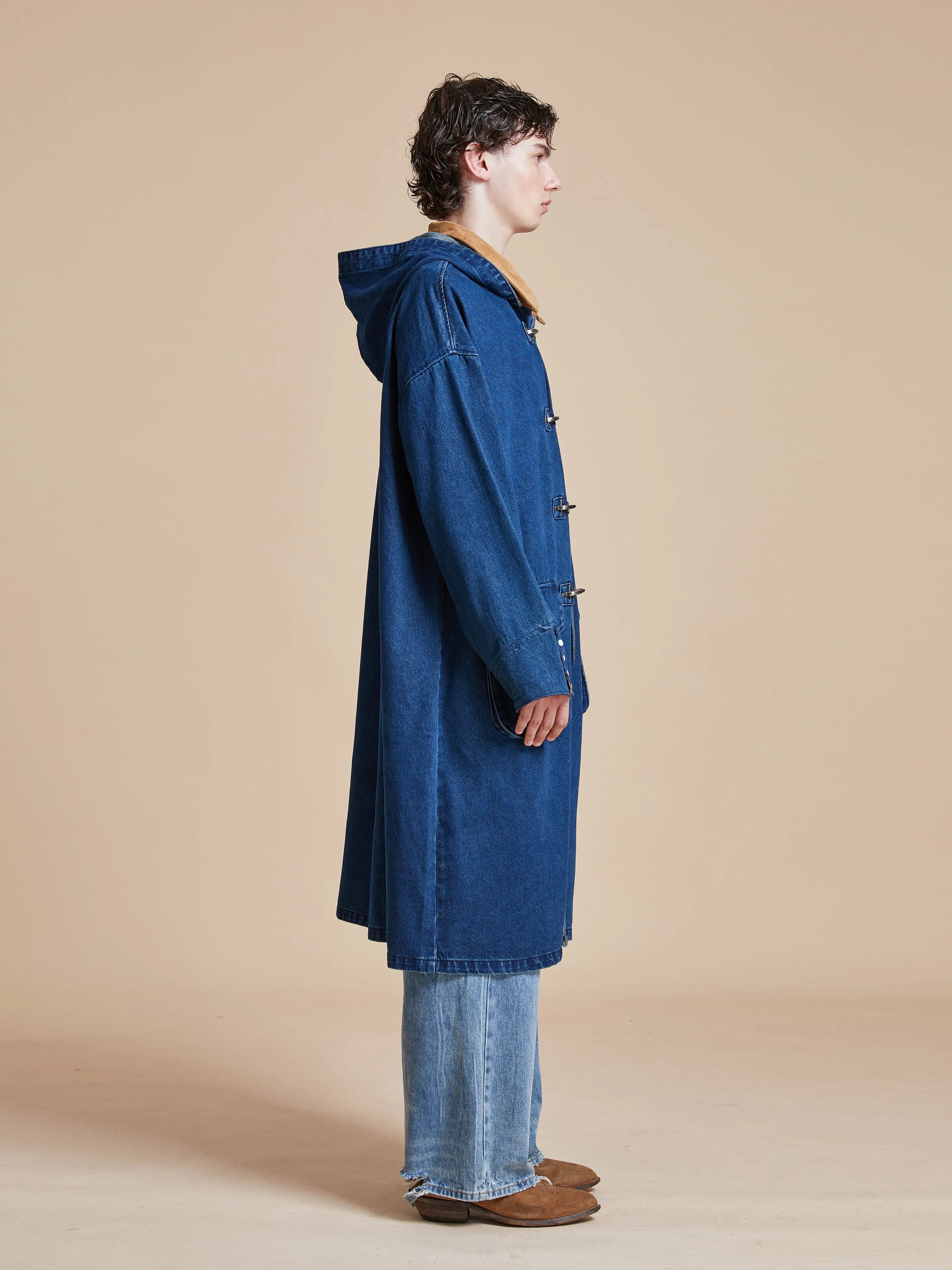 Sargasso Denim Buckle Coat