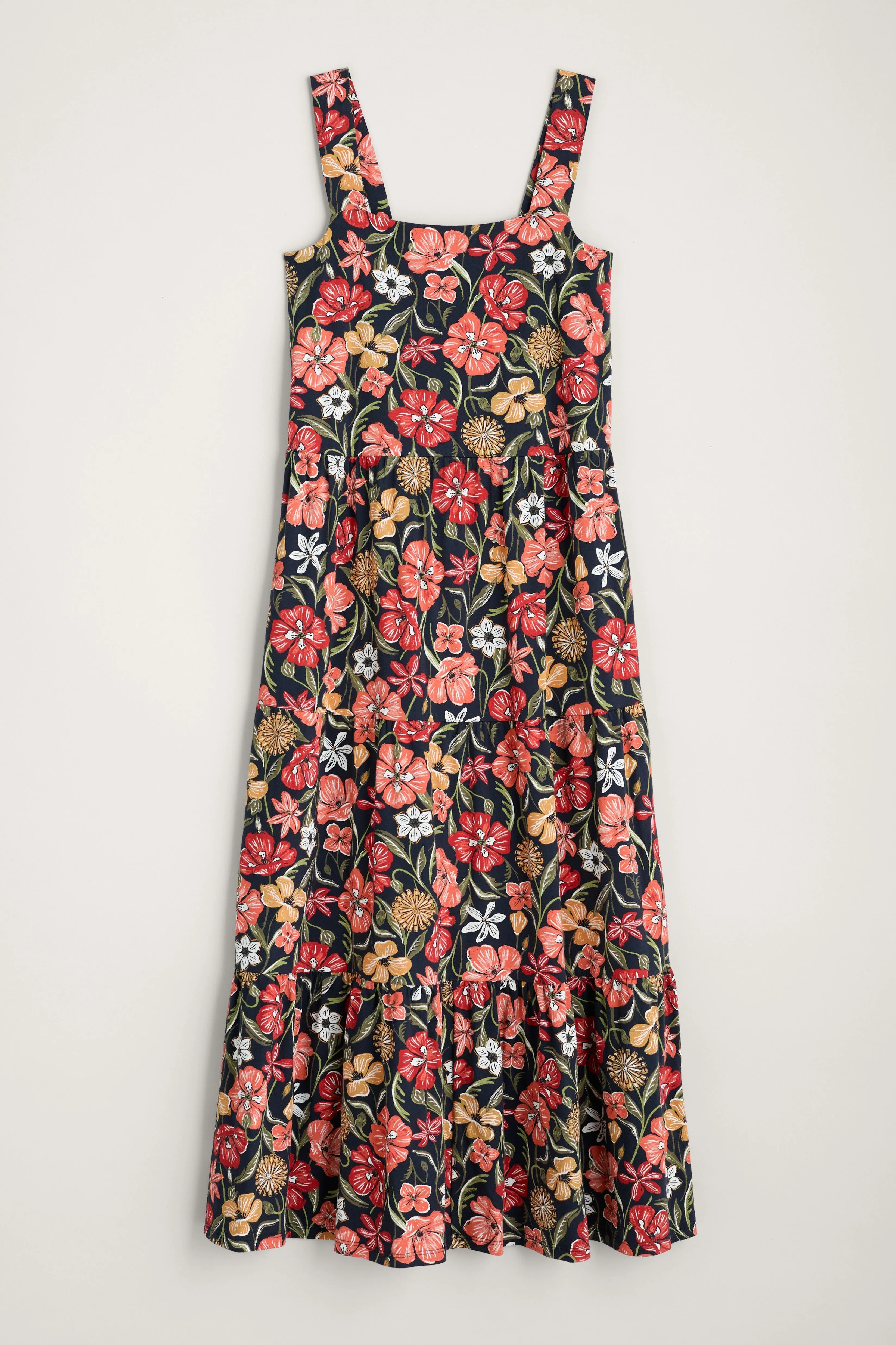 Seasalt Deep Water Dress-Folky Poppy Inkwell