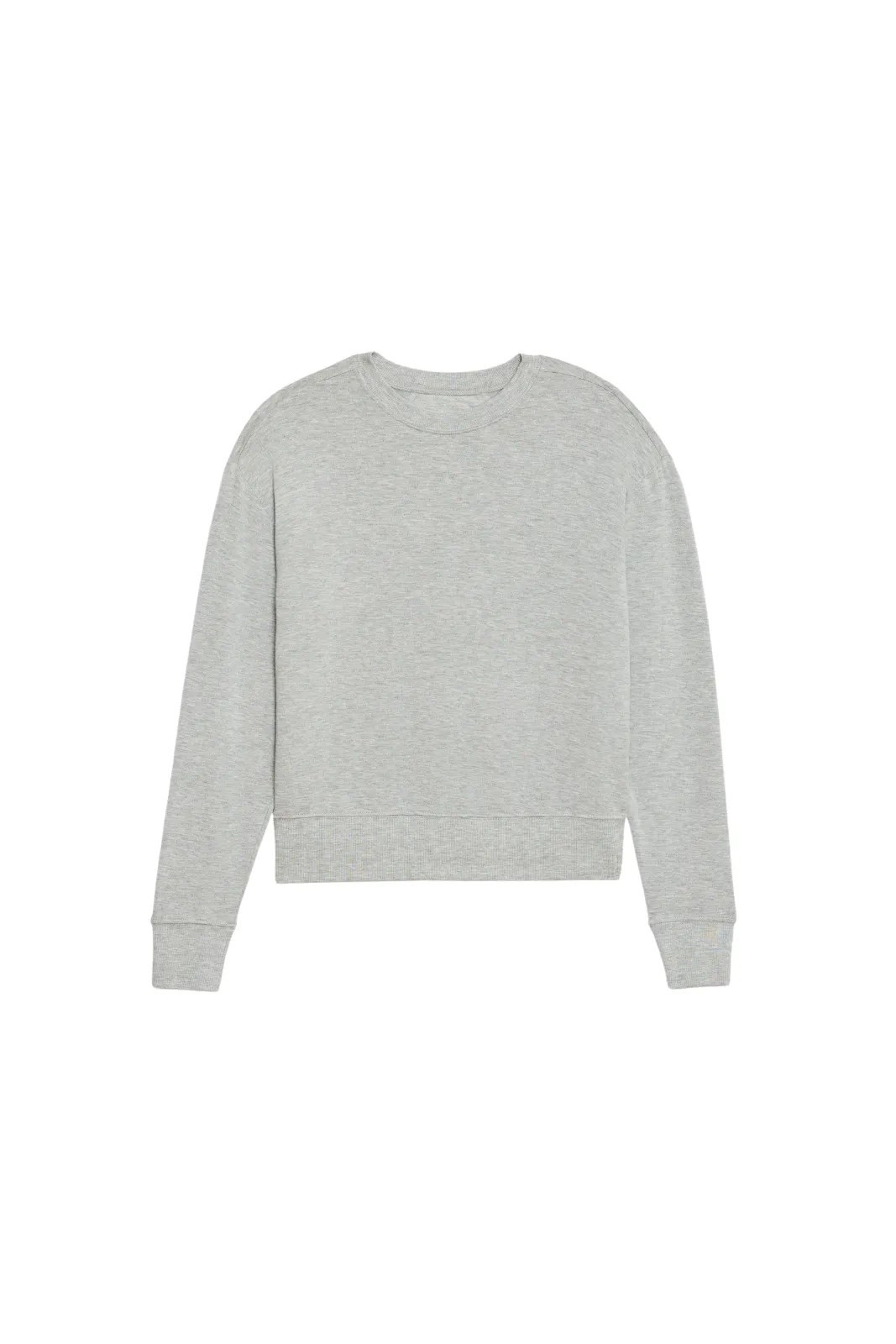 Sonja Fleece Sweatshirt, Heather Grey