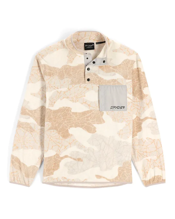 Spyder Unisex Snap Lounge Pullover - Haze Multi - 2023