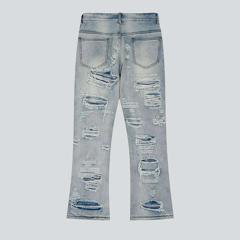 Street distressed jeans
 for women