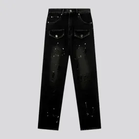 Street painted jeans
 for women