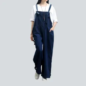 Stylish denim dungaree for ladies