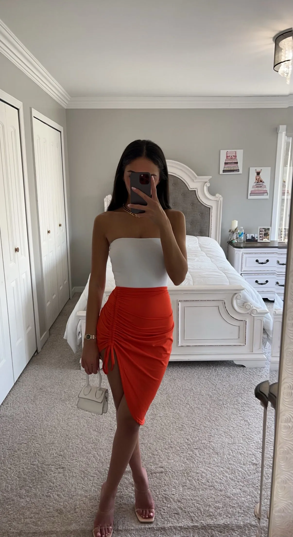 TANGERINE SKIRT