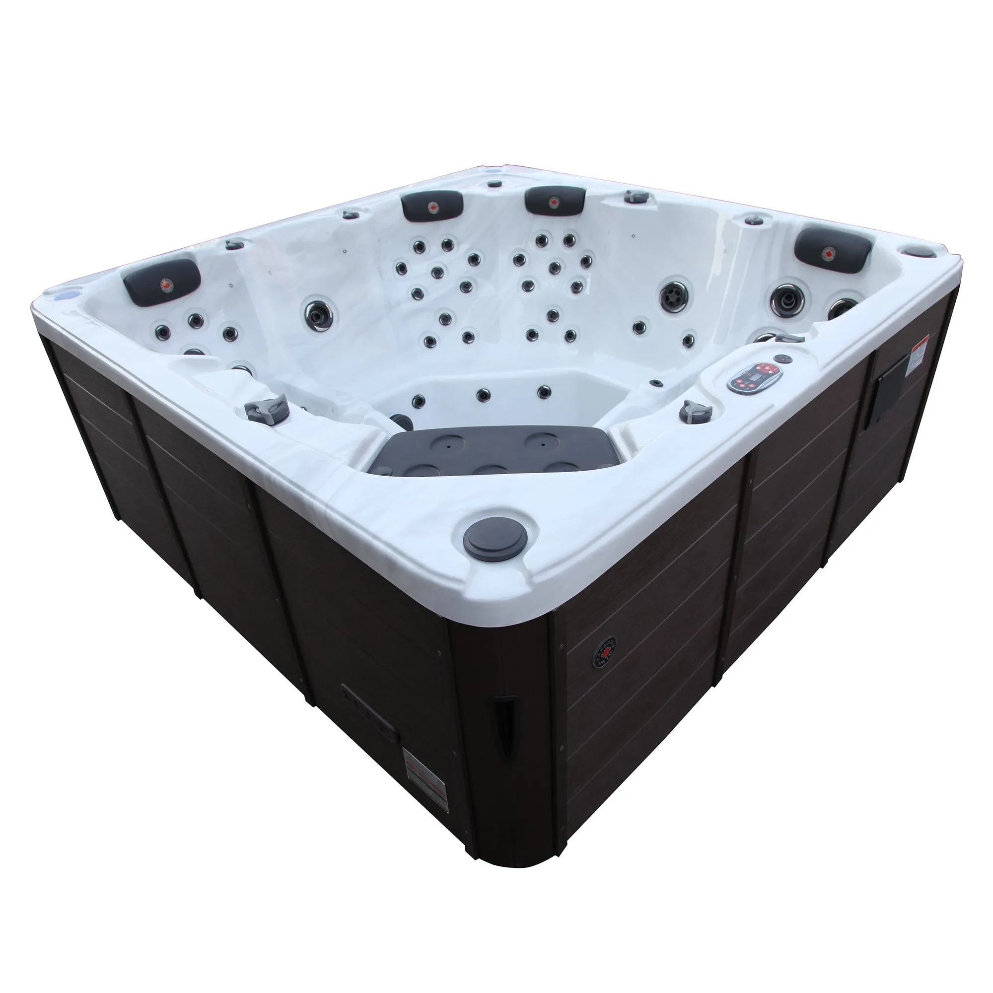 Vancouver AI Hot Tub |6-Person 65-Jet | 227 x 227 cm