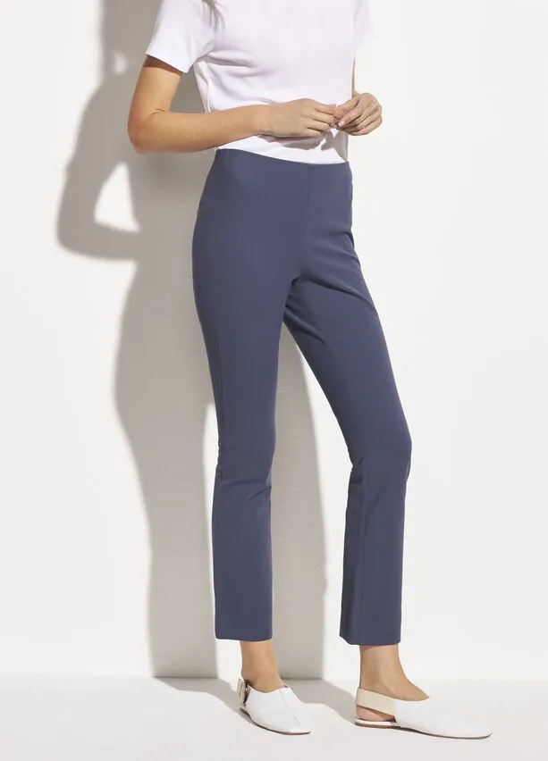 Vince - Crop Flare Pants in Deep Azul