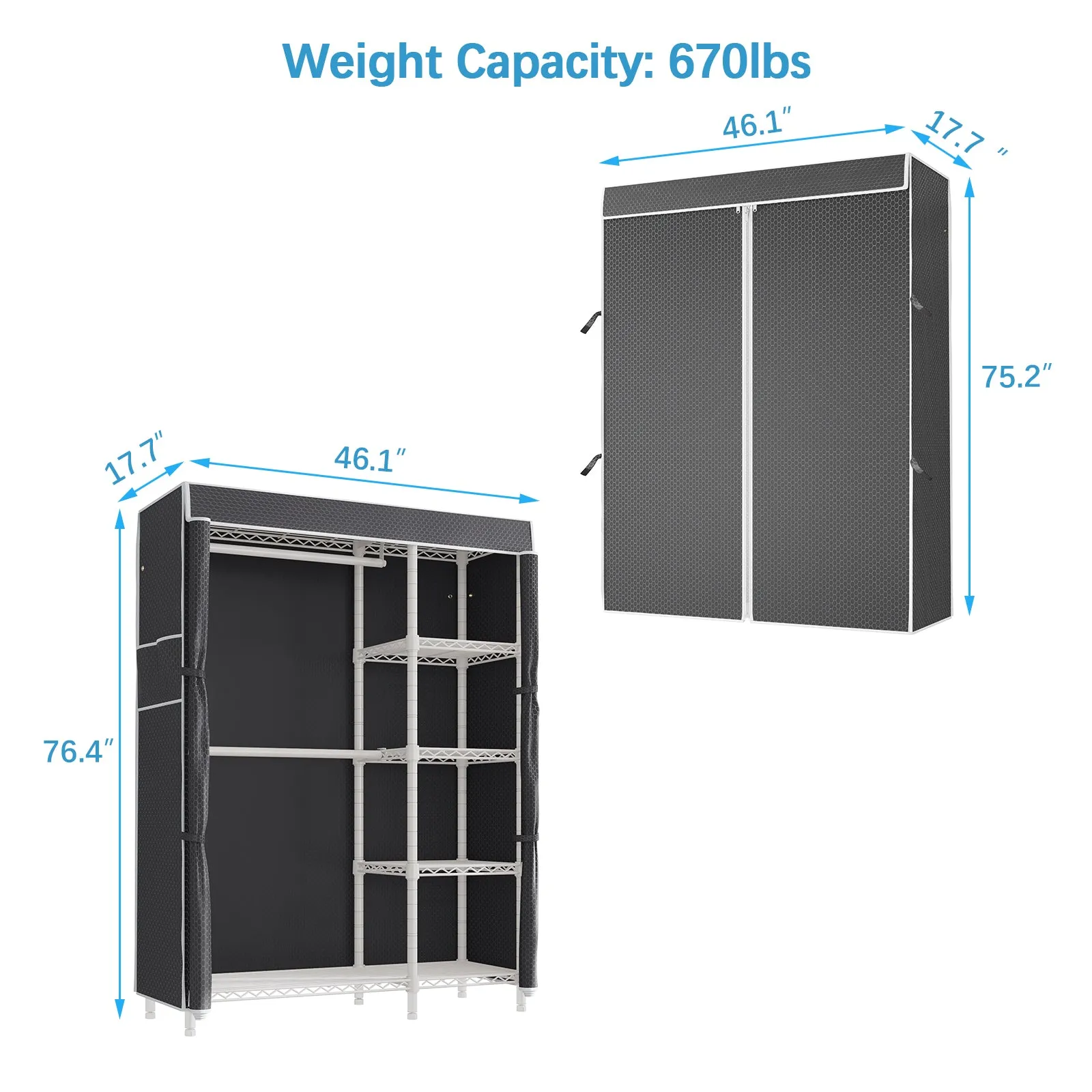 VIPEK V7C Basic Garment Rack