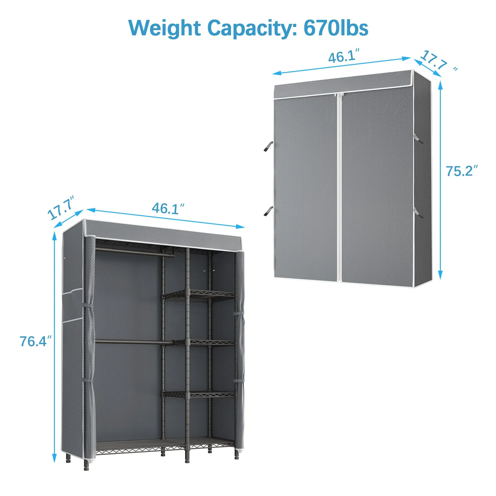 VIPEK V7C Basic Garment Rack