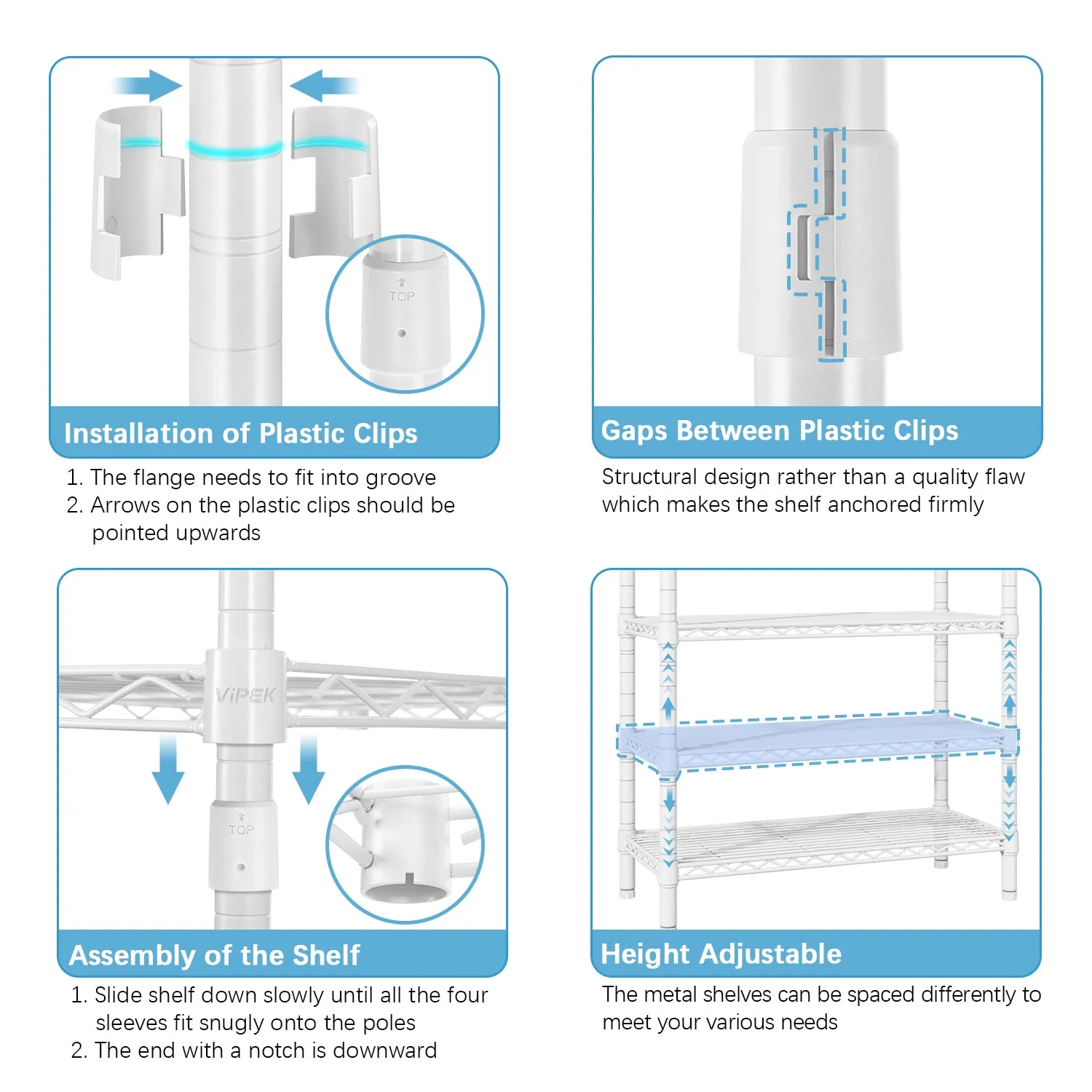 VIPEK V7C Basic Garment Rack