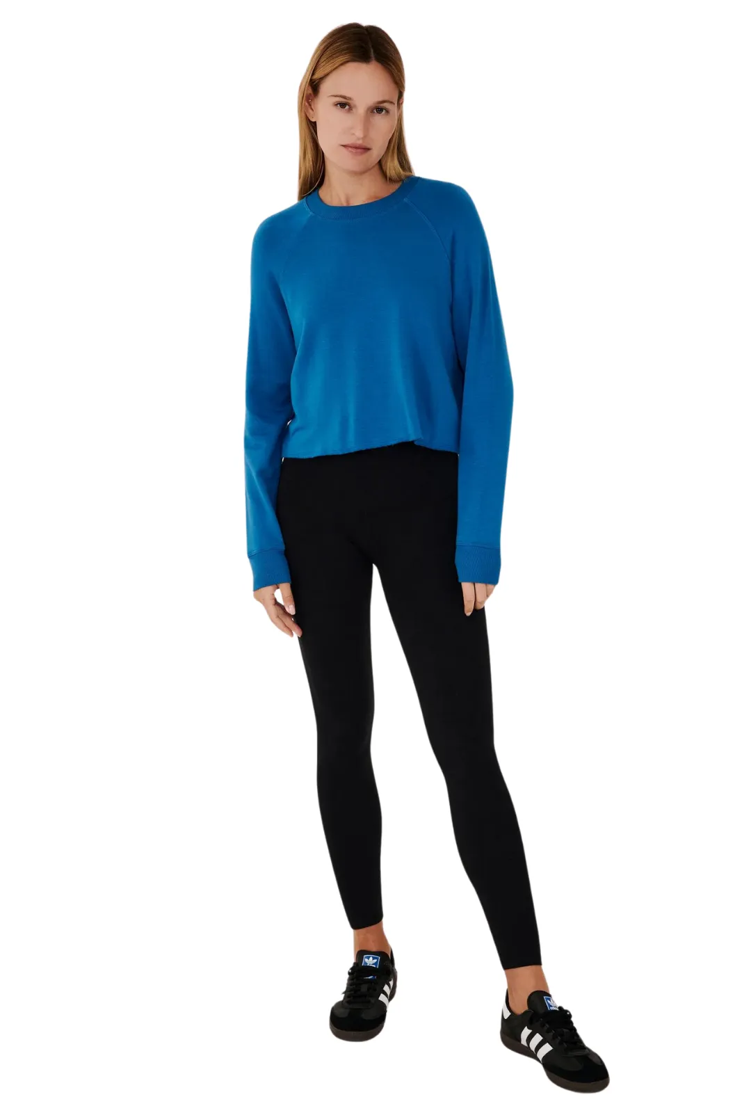 Warm Up Crop Fleece Sweatshirt