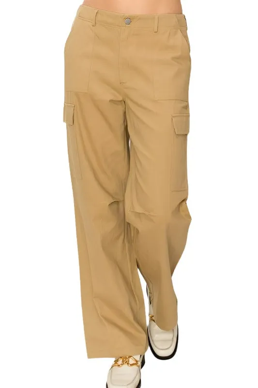 Weekend Chiller High Waist Cargo Pants