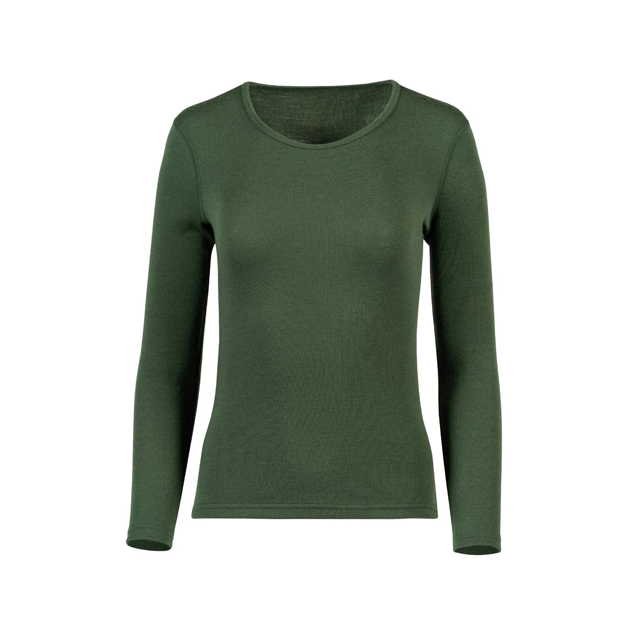 Women's 250 Thermal Long Sleeve Crew Dark Green