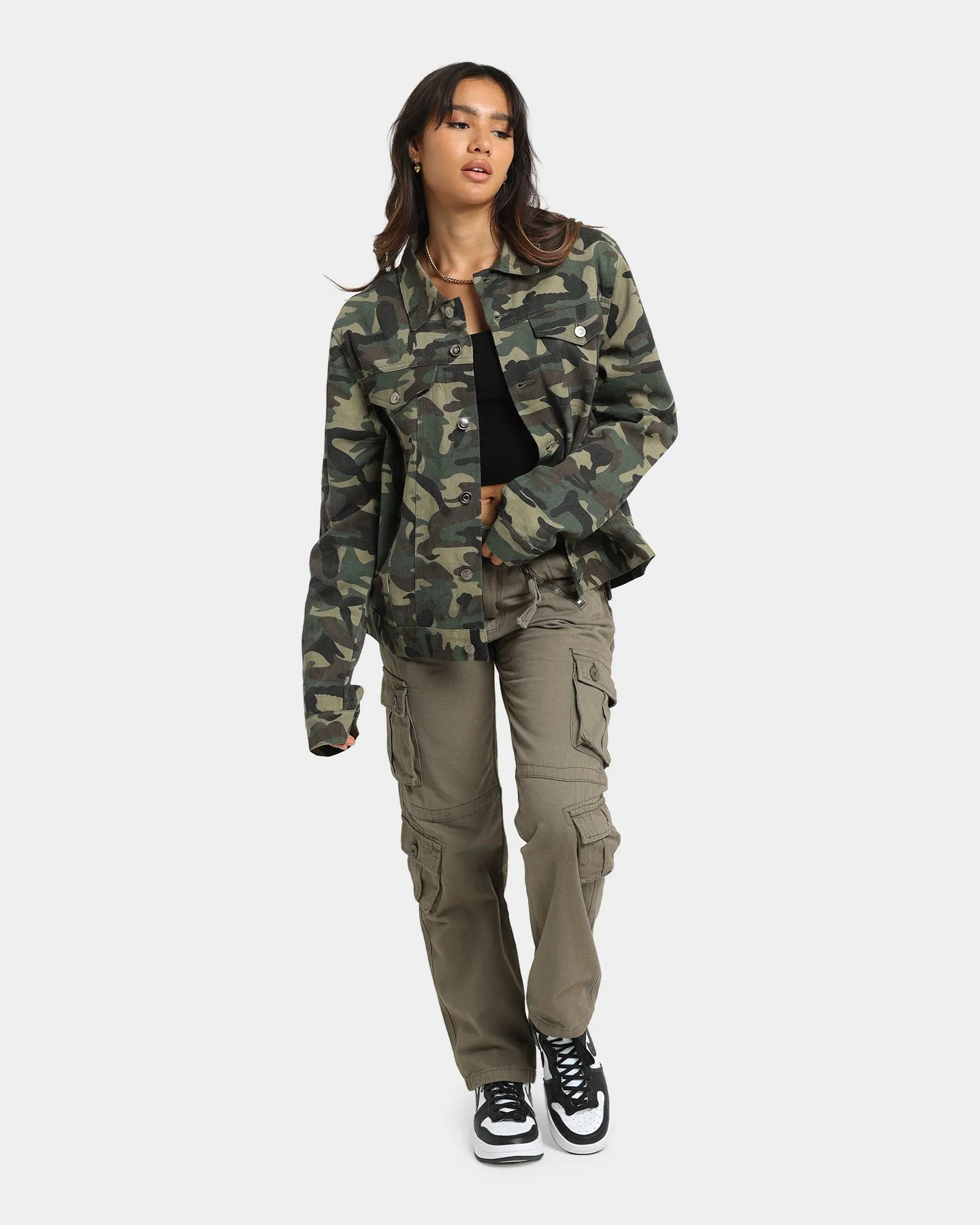 XXIII Women's Guenloie Cargo Pants Khaki