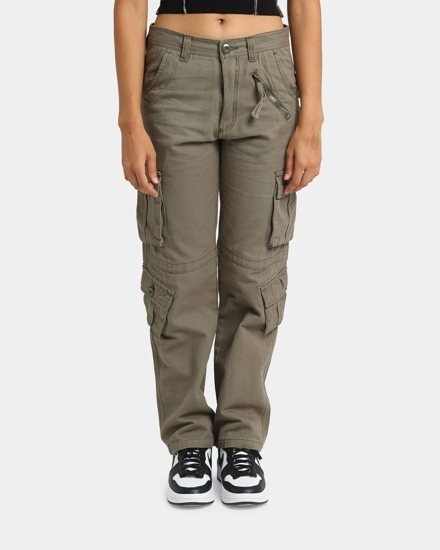 XXIII Women's Guenloie Cargo Pants Khaki