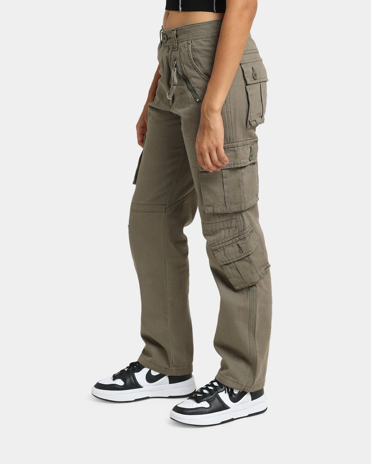 XXIII Women's Guenloie Cargo Pants Khaki