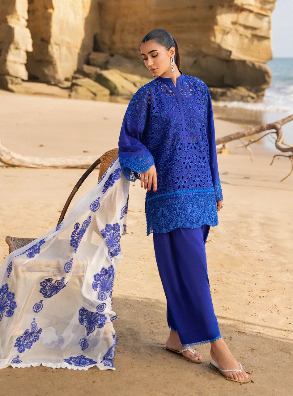 Zainab Chottani Chikankari Luxury Lawn Collection 2024 – Motia - 7A